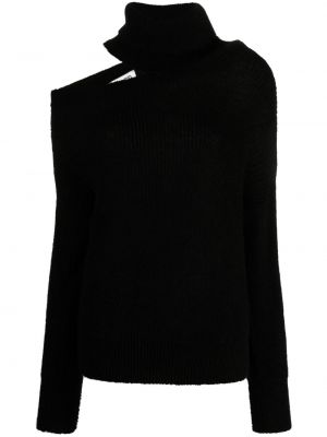Пуловер Essentiel Antwerp черно