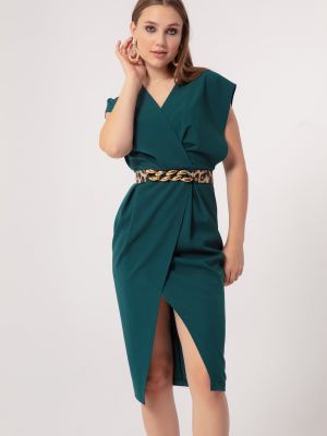 Платье миди Lafaba зеленое