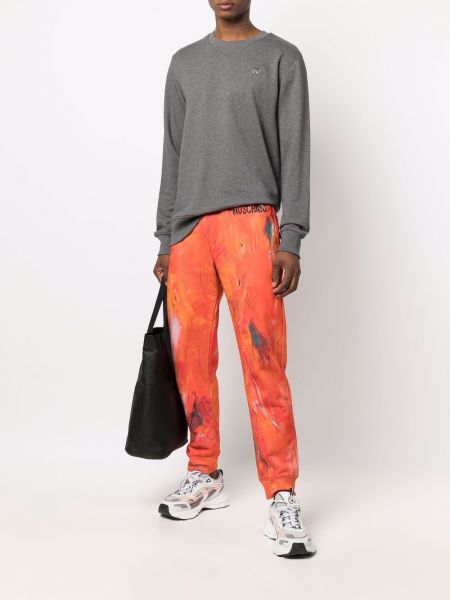 Pantalones de chándal Moschino naranja
