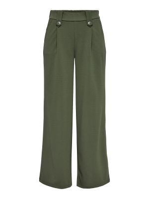 Широки панталони тип „марлен“ Only зелено