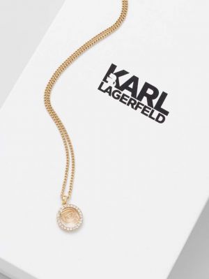 Colier Karl Lagerfeld auriu