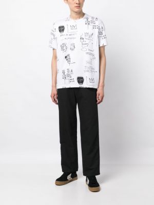 Pamut póló nyomtatás Junya Watanabe Man