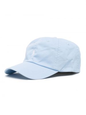 Cappello con visiera ricamato ricamato Polo Ralph Lauren blu