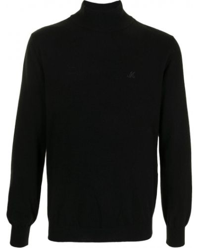 Jersey con bordado de tela jersey Msgm negro