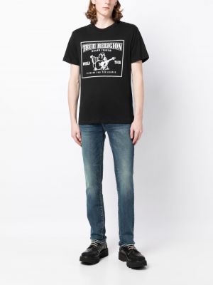 T-shirt aus baumwoll mit print True Religion