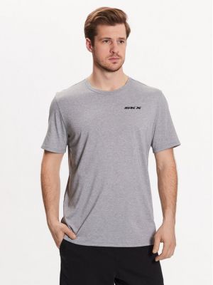 T-shirt Skechers grau