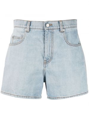 Brodert jeans-shorts Marni blå