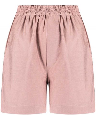 Pantalones cortos bootcut Nanushka rosa