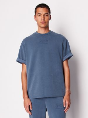 Camiseta de modal Armani Exchange azul