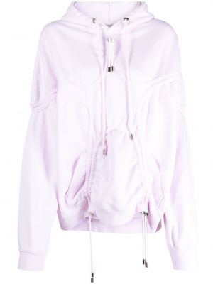 Stern hoodie aus baumwoll Collina Strada pink