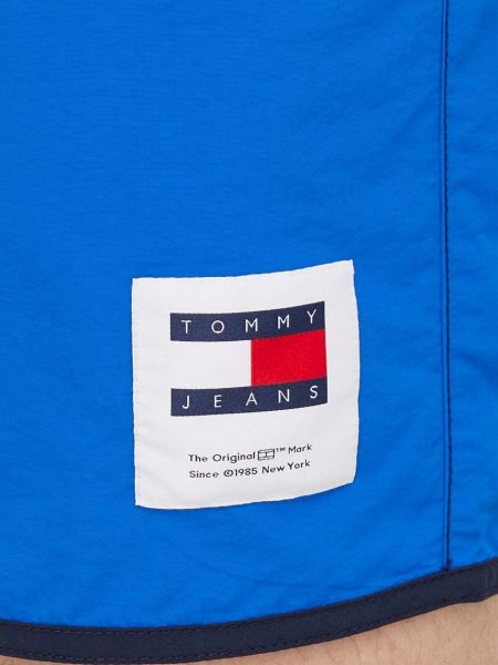 Pantaloni Tommy Jeans albastru