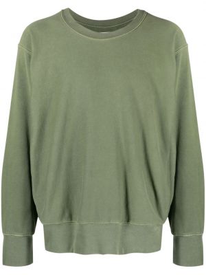Флийс пуловер Les Tien зелено