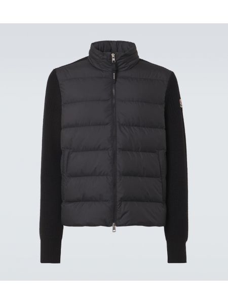 Ull jacka Moncler svart