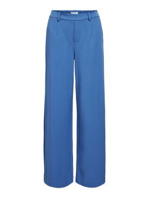 Pantaloni Object albastru