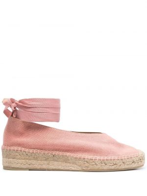 Espadrillos med snörning Castañer rosa