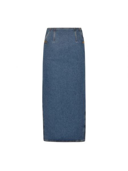 Niebieska spódnica jeansowa Etro