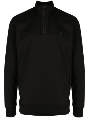 Kort sweatshirt Boss sort