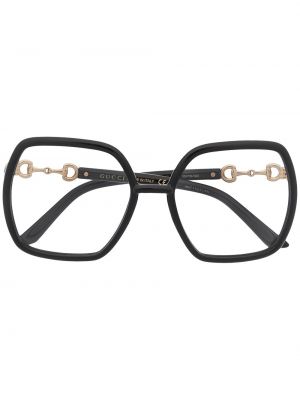 Gafas oversized Gucci Eyewear negro