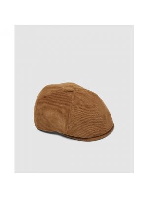 Gorra de pana Failsworth marrón