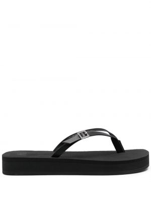 Spenne flip-flops Stuart Weitzman svart