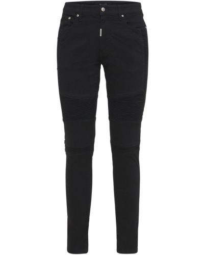 Priliehavé skinny fit džínsy Represent čierna