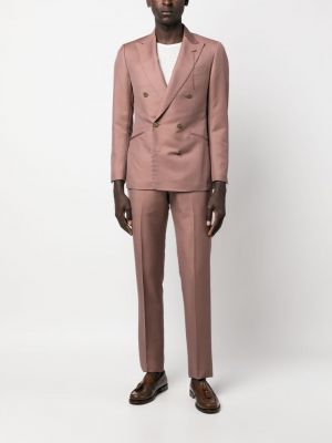 Oblek Maurizio Miri růžový