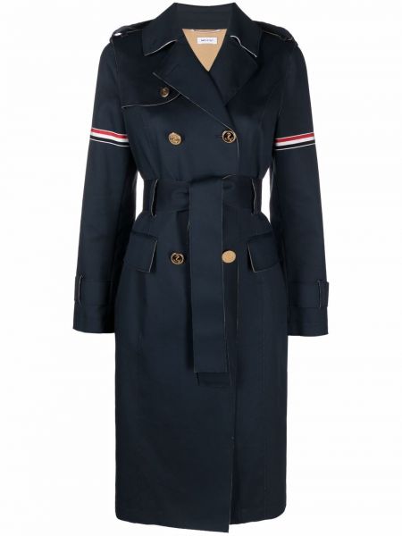 Trench Thom Browne albastru