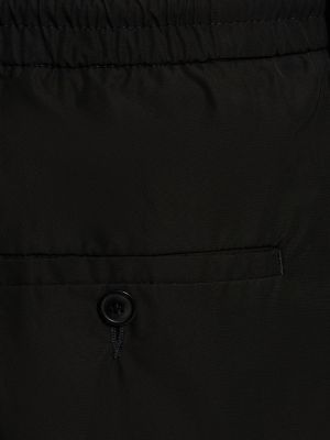 Bavlněné cargo kalhoty Lownn černé