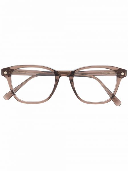 Прозрачни очила Brioni кафяво