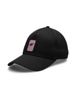 Czarna czapka z daszkiem 4f