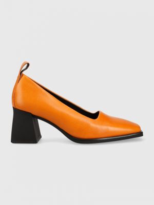 Ниски обувки с висок ток Vagabond Shoemakers оранжево