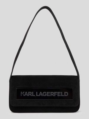 Torbica od brušene kože Karl Lagerfeld