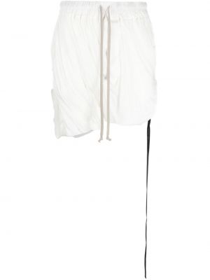 Bavlnené šortky Rick Owens Drkshdw biela