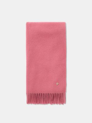 Bufanda de lana Latouche rosa