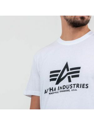 Μπλούζα Alpha Industries Inc. λευκό