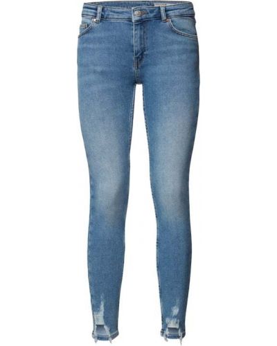 Mom jeans Review, niebieski