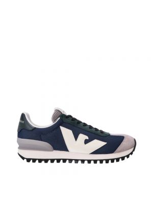 Niebieskie sneakersy Giorgio Armani