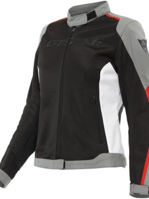 Куртка Dainese Hydraflux 2 Air D-Dry мотоциклетная текстильная, черный/серый/красный