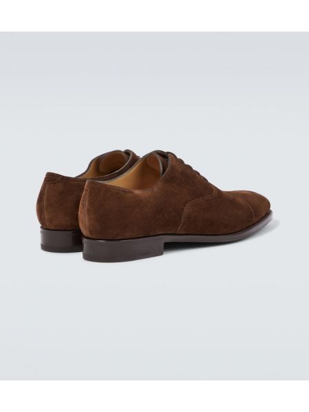 Süet derbiler John Lobb kahverengi