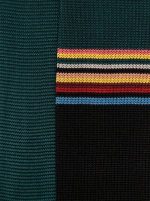 Pruhovaná kravata Paul Smith zelená
