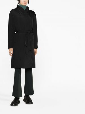 Pūkinė paltas su plunksnomis Calvin Klein juoda