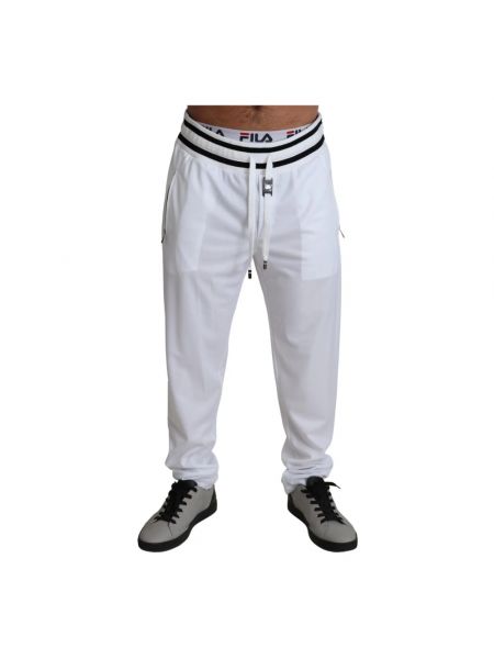 Spodnie sportowe Dolce And Gabbana białe