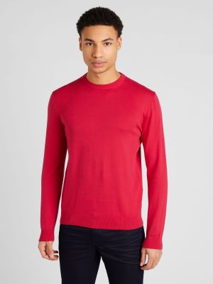 Пуловер United Colors Of Benetton червено