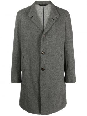 Kašmírový kabát Manzoni 24 sivá