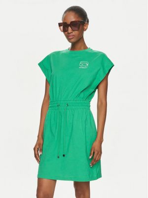 Priliehavé šaty Karl Lagerfeld zelená