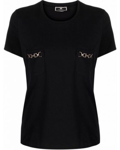 Camiseta Elisabetta Franchi negro
