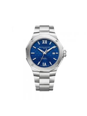 Zegarek Baume Et Mercier niebieski