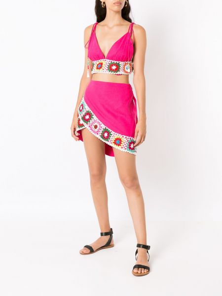 Mini sukně Olympiah růžové