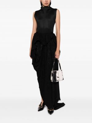 Asymetrické dlouhá sukně Uma Wang černé