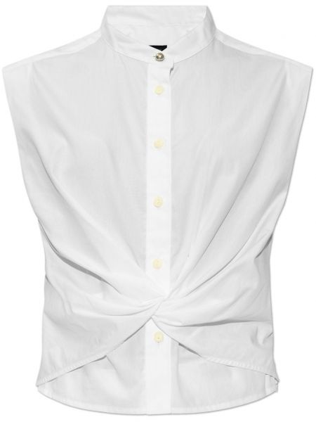 Chemise sans col Rag & Bone blanc